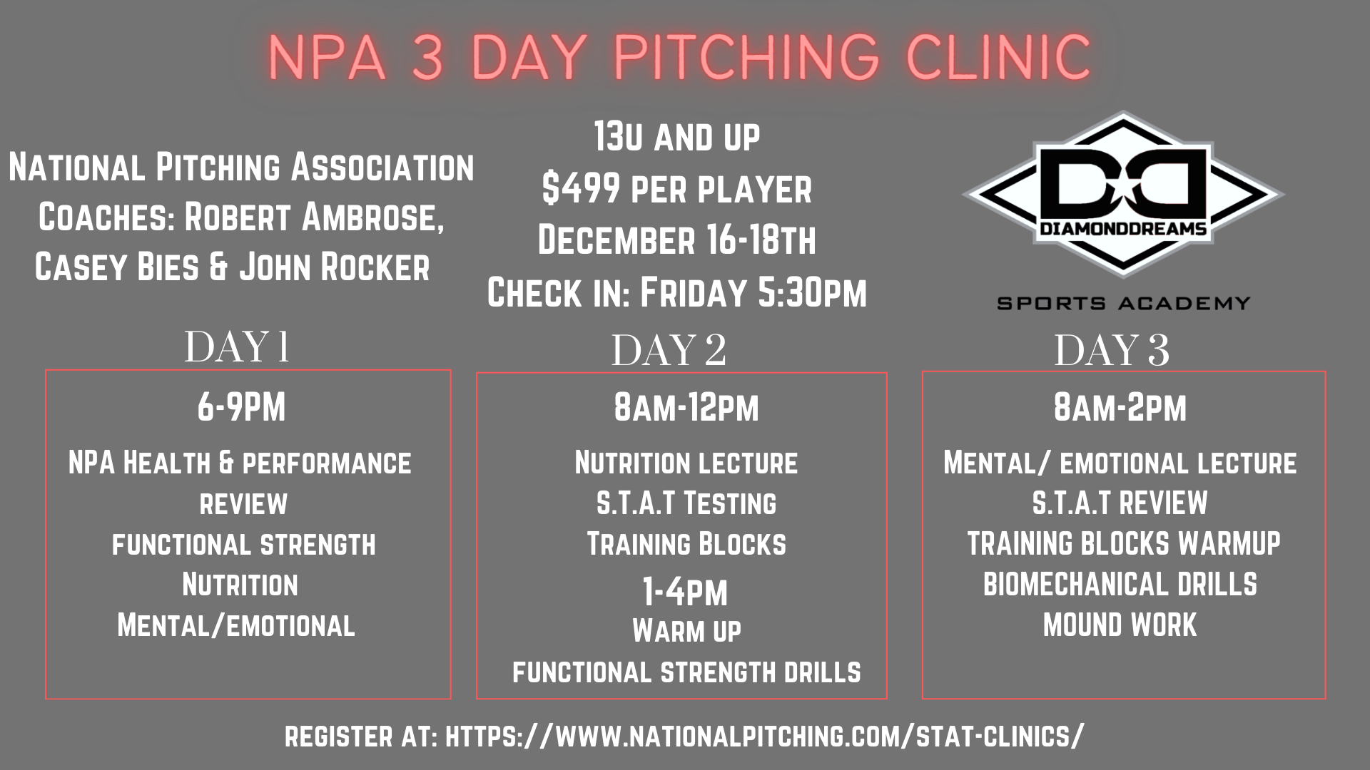 Diamond Dreams Sports Academy Iowa City, Iowa