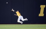 Eric Toole in the outfield